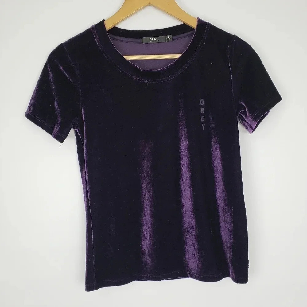 Obey Blume Velvet Top